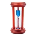 thumbnail image 1 of de 3 tiempo de tiempo de tiempo de Arena de Cocina Temporizador de Decoración Azul perfecl Reloj del temporizador de arena, 1 of 7