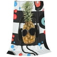 thumbnail image 2 of Susaid Pineapple With Black Glasses Print Microfiber Cleaning Cloth, Multi-Functional Cleaning Towels, Highly Absorbent Cleaning Rags,Cleaning Cloths for Car Kitchen Home-50"x40", 2 of 7