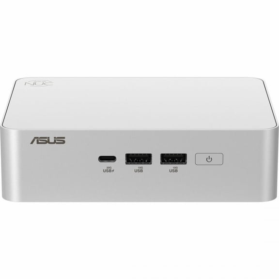 Asus NUC 15 Pro Plus RNUC15CRSU5063AU Desktop Computer - Intel Core Ultra 5 255H - 16 GB - 512 GB SSD - Mini PC - Silver - Intel Chip - Windows 11 Home - Intel Arc 130T Graphics DDR5 SDRAM - IEEE 8...