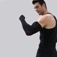 thumbnail image 5 of Manchons de Bras pour Hommes - Cache-Tatouage - Manchon de Sport Rafraîchissant pour Basketball Golf Football, 5 of 5