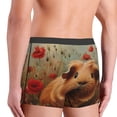 thumbnail image 3 of KLL Rose Cute Guinea Pig Men's Cotton Boxer Briefs Underwear-Large, 3 of 8