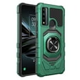 thumbnail image 6 of For Lively JitterBug Smart4 Hybrid Magnetic Car Mount Ring Kickstand Stand Holder Full-Body Armor Hard [Military Grade] Phone Case Cover by Xpression - Green, 6 of 9