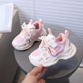 thumbnail image 2 of Toddler Girls Sneakers With Breathable Sports Shoes Closure Dad Shoes Girls, 2 of 8