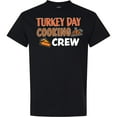 thumbnail image 3 of Inktastic Thanksgiving Turkey Day Cooking Crew with Turkey and Pumpkin Pie T-Shirt, 3 of 5