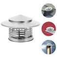 thumbnail image 3 of Miangastore Capuchon Multifonctionnel Imperméable pour Cheminée Capuchon de Ventilation en Acier Inoxydable Durable, 3 of 8