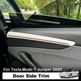 thumbnail image 6 of 4PCS Car Door Decorative Strips for Tesla Model Y 2025 Juniper Side Trim Sticker Covers, Car Interior Accessories, 6 of 10