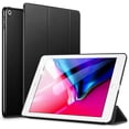 thumbnail image 1 of Smart Case for IPad 9.7 Inch, Lightweight Smart Cover with Auto Sleep/Wake, Microfiber Lining, Hard Back Cover for IPad 9.7 Inch IPad 5th/6th Generation BLACK, 1 of 8