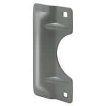 U 9500 | Latch Shield, 3" x 7", Steel, Gray, 1/4" Offset, 5-15/16" HC