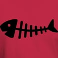 thumbnail image 3 of CafePress - Fishbone Dark T Shirt - Men's Classic Graphic Cotton T-Shirt, 3 of 4