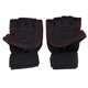 thumbnail image 2 of Levantamiento de pesas Guantes de gimnasio Entrenamiento Fitness Muñequera Entrenamiento Ejercicio Deportes (Negro M), 2 of 8
