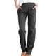 thumbnail image 2 of Pincandy Women's Solid Color Stretch Denim Leggings - 4 Pockets, 7/8 Length, Skinny Fit with Flared Hem, Perfect for Gym, Workout & Casual Wear, 2 of 7