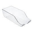 thumbnail image 1 of Promotion!Stackable Plastic Food Storage Bins for Refrigerator Organizer Transparent C, 1 of 12