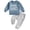 Blue, variant on CAICJ98 Toddler Baby Boy Fall Winter Clothes Mamas Little Boy Outfit Letter Long Sleeve Sweatshirts and Jogger Pants Set (Blue,18-24 Months)