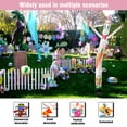 thumbnail image 6 of 6FT Easter Bunny Inflatable Tube Man with Blower (5.5'' Diameter) and Built-in LED - Wacky Waving Dancing Guy for Business Advertising Promotion, 6 of 7