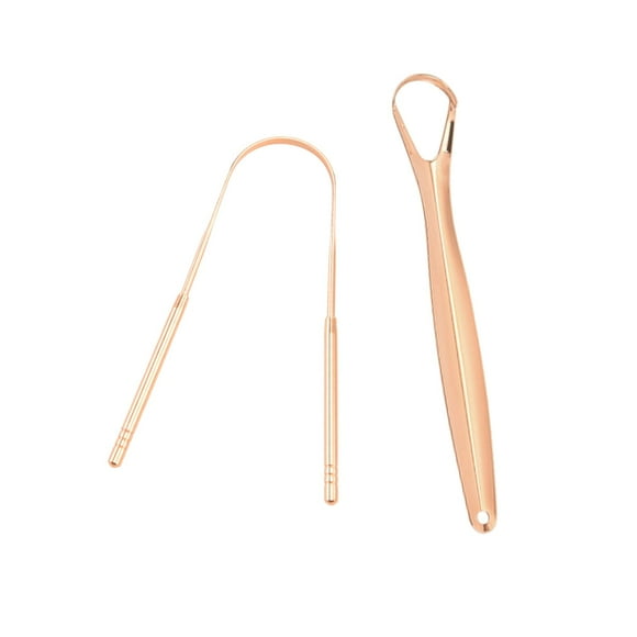2 Piezas Raspador de Lengua Yinane Limpiador de Lengua Espesado Acero Inoxidable