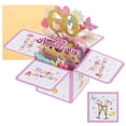 thumbnail image 1 of Tarjeta de aniversario de 60 años, tarjetas de feliz aniversario, tarjeta de aniversario de boda para esposa, hombres, ella, rosa, 1 of 6