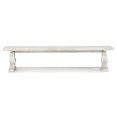 thumbnail image 2 of Pemberly Row 83" Solid Pine Wood Bench in Nordic Ivory Finish, 2 of 7