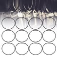 thumbnail image 1 of Hongkaii 12 Pcs Wire Keychains Stainless Steel Wire Rope Key Ring Multi Purpose Wire Buckle Rope Loop Coil XY71-1012, 1 of 6