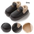 thumbnail image 3 of Pantuflas Mullidas para Casa Peludas Mujer Espalda Cerrada Cálidas Y Cómodas Con Forro Piel Sintética Interiores Exteriores, 3 of 8