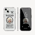 thumbnail image 4 of Funda de teléfono de una pieza Nika Luffy Gear 5 Zoro, carcasa transparente para IPhone 14, 13, 12, 11 Pro Max, X, Xs, XR Max, protección transparente contra golpes, 4 of 4