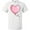 AA-White, variant on Inktastic Pink Balloon Heart T-Shirt