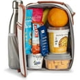 thumbnail image 3 of Fit & Fresh Thayer Insulated Lunch Bag Kit (Steel), 3 of 4
