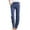 Blue, variant on Yuyuzo Cotton Linen Pants for Women High Waisted Lounge Joggers Spring Fall Lightweight Trousers with Pockets