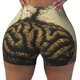thumbnail image 2 of Fotbe Surreal Brain Tree Shorts Sin Costuras – Shorts Deportivos de Cintura Alta para Mujer, Elásticos para Gimnasio, Yoga, Running o Ciclismo-Small, 2 of 8