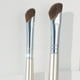 thumbnail image 4 of Brocha de maquillaje de ojos de pelo de poni natural, cerdas sintéticas suaves, brocha pequeña para contorno de nariz, brocha angular para sombras de ojos, brochas para ojos (2 juegos), 4 of 9