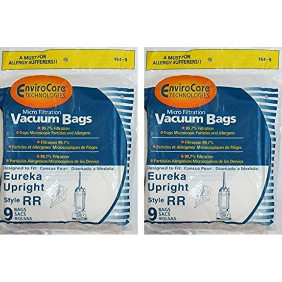 Compatible with Eureka RR Micro Filtered Vacuum Bags 18 Pk #61115 boss smart vac 4800