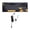 Phantom Black, variant on YAHHU Wireless Mechanical Keyboard Bluetooth 2.4G USB-C Tri-Mode Connection Hot Swappable Gaming Typing Keyboard 98 Keys RGB Backlit Compact Layout Ice Blue with 4000mAh Battery