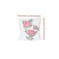 thumbnail image 1 of DiscountWorld HD-4902-TP Decorative Pillow for Home Decor - Set of 2, 3 Roses, 1 of 1