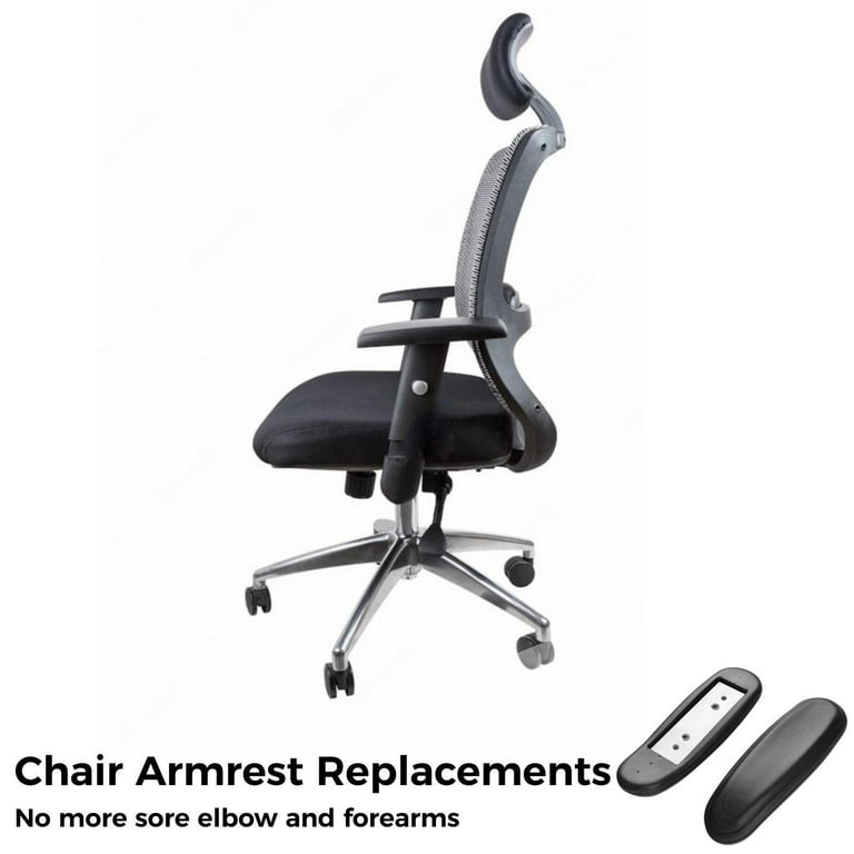 3 Pairs Gaming Chair armrest Work Desk Accessories Leather Desk Chair Home  Desk Chair Office Chair armrest arm Rest Office Chair Replacement arm Pads