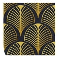 thumbnail image 3 of Art Deco 1930s Black and Gold Wallpaper, 3 of 7
