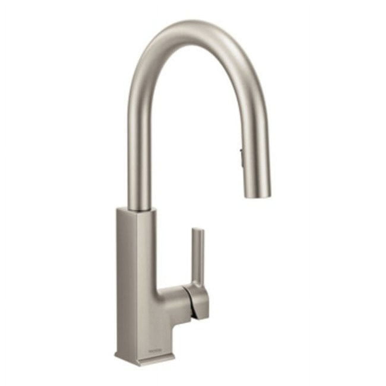 Moen STo Matte Black One-Handle Pulldown Kitchen Faucet