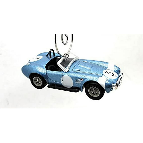Christmas Ornament for 2020 Shelby Cobra Convertible Blue