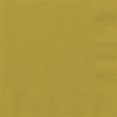 thumbnail image 1 of Unique Party - Servilletas Diseño Colores Sólidos - Pack de 12 (Oro), 1 of 2