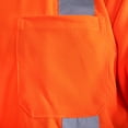 thumbnail image 5 of JORESTECH Hi-Vis Long-Sleeved Work Safety T-Shirt, TS-13 (3XL, Orange/Black), 5 of 9