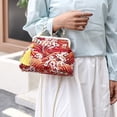 thumbnail image 4 of Jiibva Retro Shoulder Chain Messenger Clutch Chinese Style Embroidered Jacquard Women's Evening Bags, 4 of 7