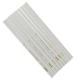 thumbnail image 1 of 10 Unités Crayons de Tailleur - Blanc, 1 of 8