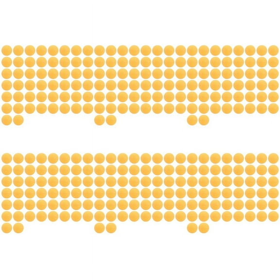 300 Pcs 40 mm Table Tennis Training Balls, Balls, Yelow/White Random