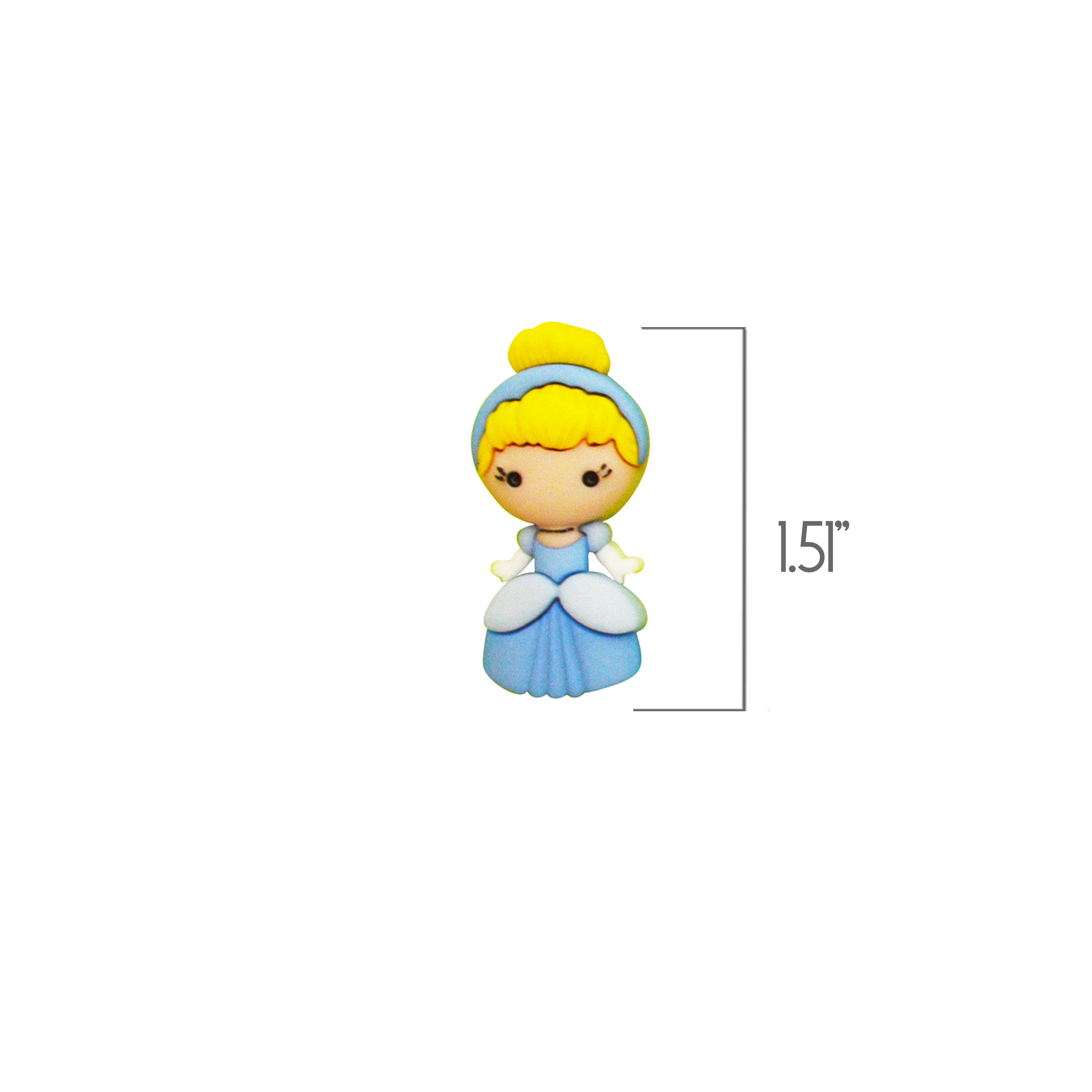 Dress it Up Buttons, Disney, Cinderella, Craft & Sewing Embellishments, 12 pc