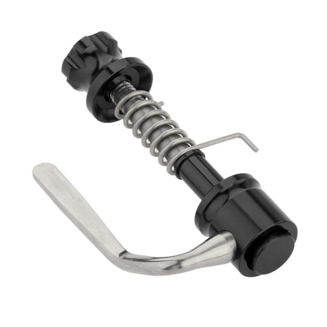 S SERENABLE Quick Release Seat Post Clamp Skewer Bolt Bike Cycle Parts Black