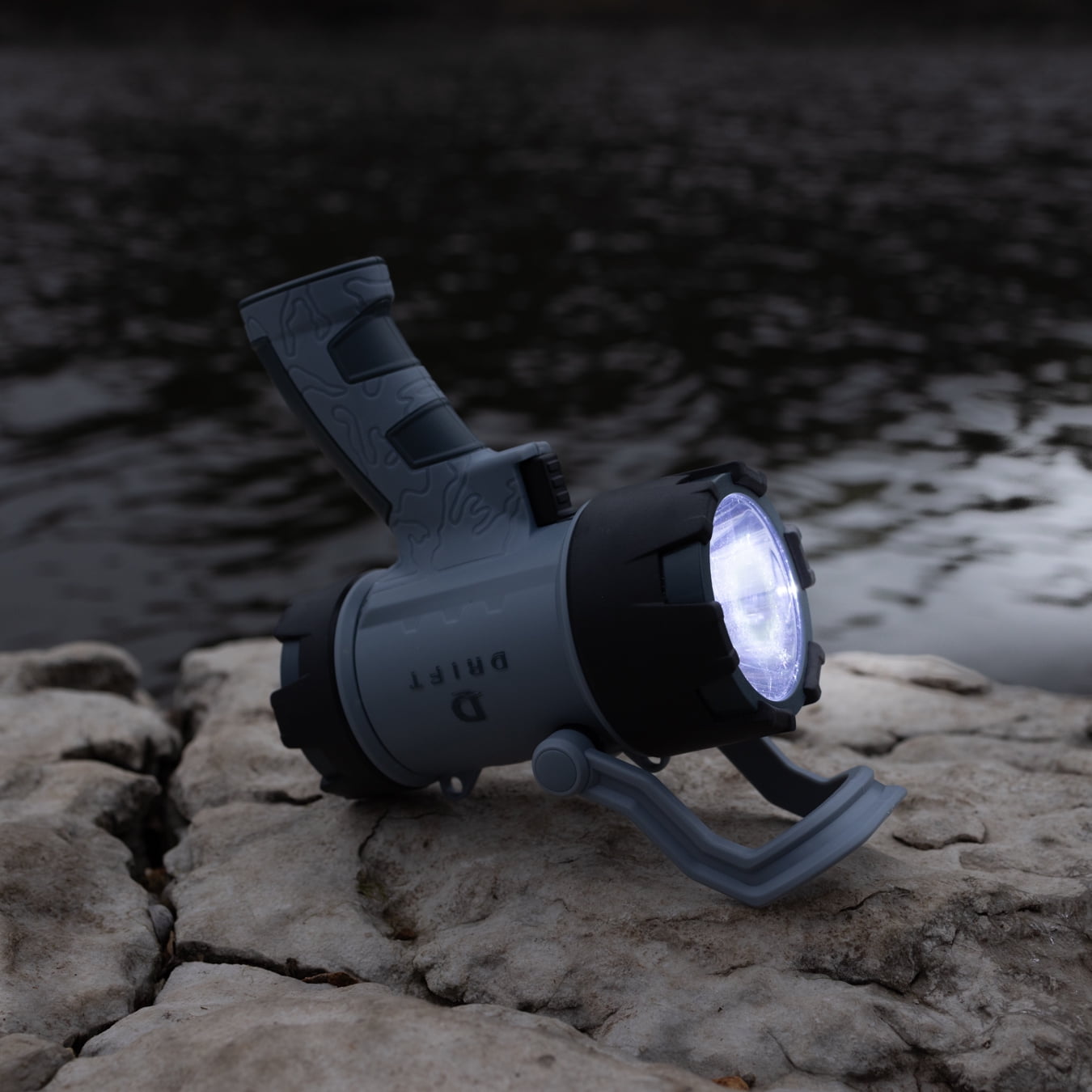 D DRIFT ALL THINGS WATER Rechargeable 1200LM Waterproof Spotlight, Waterproof, Floating, Lightweight