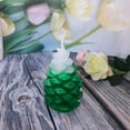 thumbnail image 2 of Christmas Pinecone Candles Handcrafted Brown Wax Scented Decor for Holiday Table Window Fireplace Mood Lighting, 2 of 6