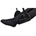 thumbnail image 3 of Sleepy Ride - Airplane Footrest Made with Premium Memory Foam - Airplane Travel Accessories - Tested and Proven to Prevent Swelling and Soreness - Provides Relaxation and Comfort (Jet Black), 3 of 10