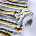 thumbnail image 6 of YUEHAO Dog Sweaters for Small Dogs Pet Clothes Home Wear Striped Pajamas High Collar Four-Legged Clothes Pet Dog Clothes (Green, L), 6 of 8