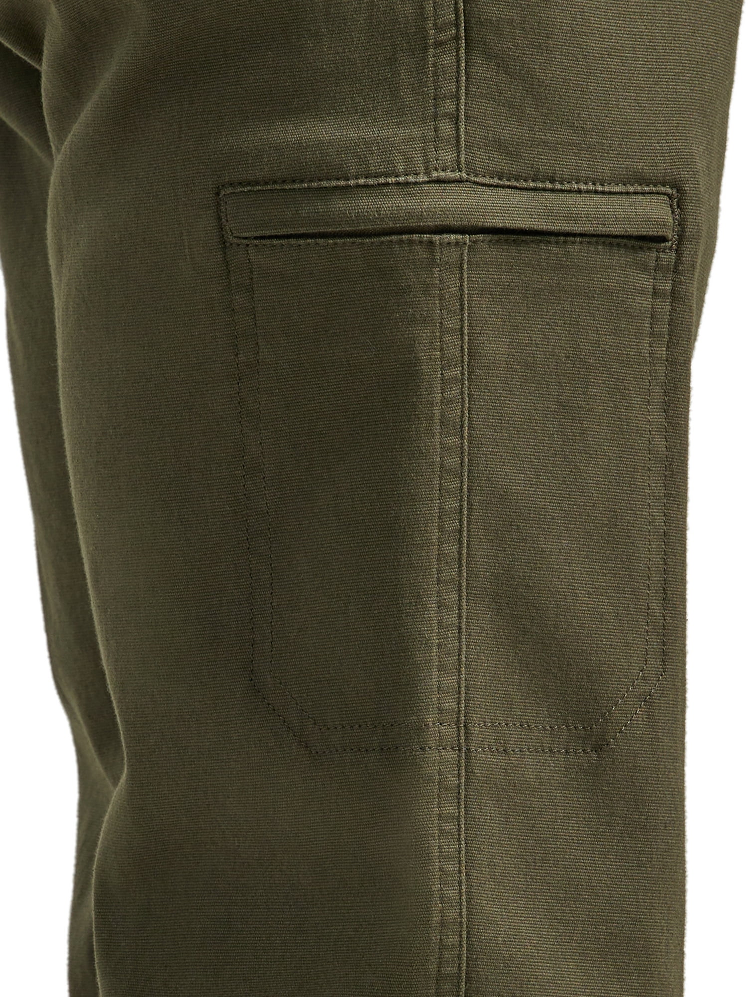 Lee Men's Extreme Comfort Straight Canvas Cargo