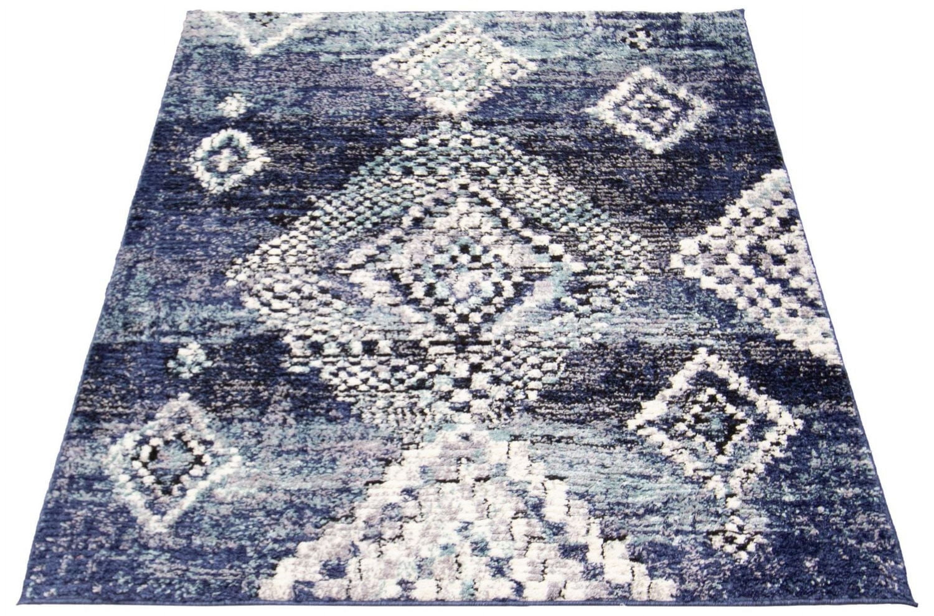 ECARPET Morrocan Area Rug Ultra Soft & Plush Mosaique Collection