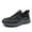 black, variant on Men's Casual Sports Sneakers Fashion Athletic Walking Breathable Comfortable Lightweight Non-Slip Shoes